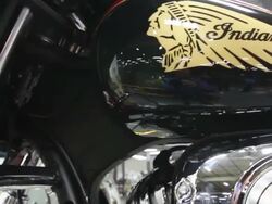 Polaris Makes Indian And Victory Motorcycles Stock Footage