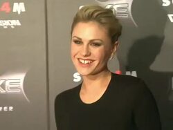 Anna Paquin at the AXE Shower Presents The World Premiere Of 'Scream 4' at Hollywood CA. (Footage by WireImage Video/GettyImages) Stock Footage