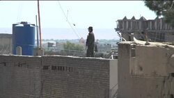 Scene, audio of gunfire, as gunmen attack governor's compound News Clip