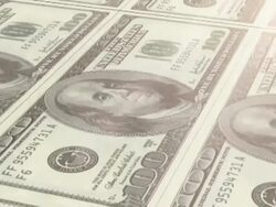 Printing Money Stock Footage