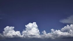 Clouds in the sky Stock Footage