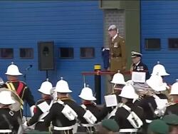 Prince Harry Attends Royal Marines Event News Clip