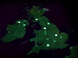 Zoom into UK Stock Footage