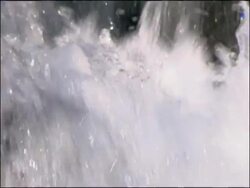 Waterfall BCU, Andalucia, Spain Stock Footage