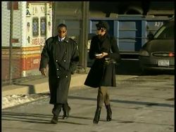 Campbell reports for NYC community service News Clip