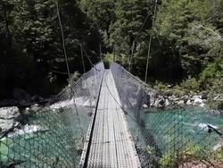 HD Video of river in New Zealand Stock Footage
