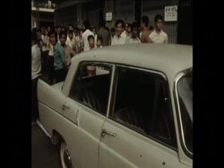 SYND 14-3-74  AFTERMATH OF GUERRILLA GRENADE ATTACK Instructional Video