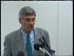 THE NETHERLANDS: TRIBUNAL SPOKESMAN BOSNIA ARRESTS STATEMENT News Clip