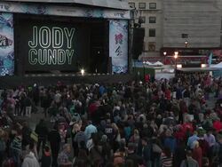 Atmosphere at BT London Live Stock Footage