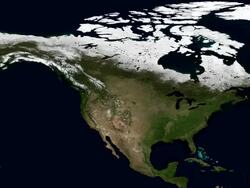 Seasons of North America. Full HD and loopable Stock Footage