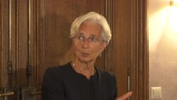 IMF chief says no Greece repayment grace period News Clip