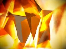 Crystal and fire Stock Footage