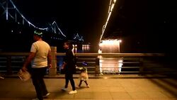 CLEAN : Images from Chinese border with North Korea News Clip