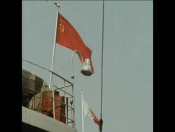 SYND 26-2-72 SOVIET FREIGHTERS USE MALTA'S DRY DOCK FACILITIES News Clip