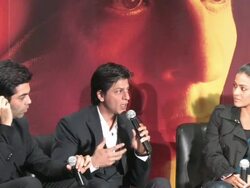 My Name Is Khan Press Conference Stock Footage