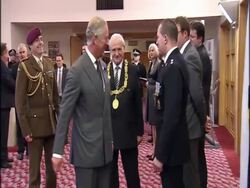 Prince Charles at the National Police Memorial Day News Clip