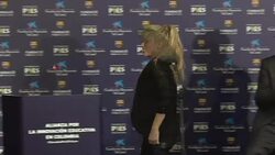 CLEAN : Shakira FC Barcelona present Colombia education project News Clip