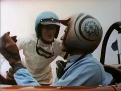 1969 AMC AMX TV commercial Stock Footage