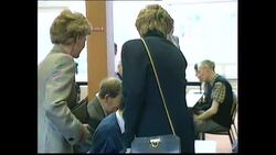 Princess Diana visiting Seeability Centre News Clip