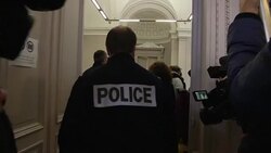 CLEAN : Six migrants in French court for storming ferry News Clip