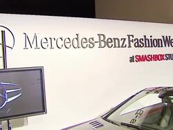 Mercedes-Benz Fall 2007 LA Fashion Week Imitation of Christ Runway Stock Footage