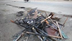 CLEAN : Soldiers patrol riot hit Myanmar town News Clip