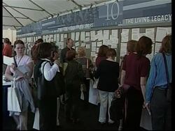 WRAP Thousands attend Holocaust survivors tribute News Clip