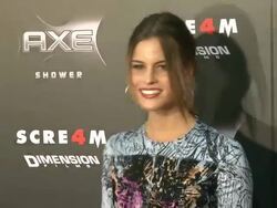 Marielle Jaffe at the AXE Shower Presents The World Premiere Of 'Scream 4' at Hollywood CA. (Footage by WireImage Video/GettyImages) Stock Footage