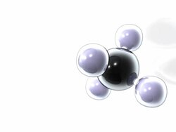Methane molecule Stock Footage