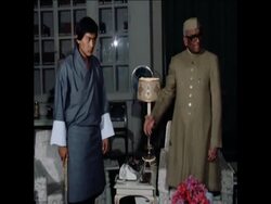 SYND 25/2/80 KING JIGME SINGYE WANGCHUCK OF BHUTAN ARRIVES TO NEW DELHI Instructional Video