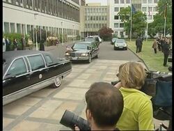 GERMANY: BILL CLINTON VISIT WRAP News Clip