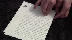 Auctioneer Nate D. Sanders shows the various modern to controversial items for auction online on March 27th including original Harry Potter illustrations, Churchill's resignation letter, Hitler's autograph, and Princess Diana's dress. (March 26) News Clip