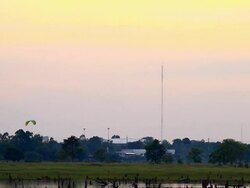 paraplane flying Stock Footage