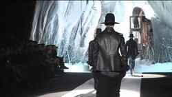 Dan and Dean's black and white catwalk collection News Clip