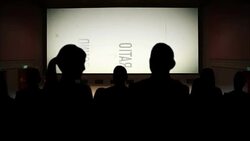 Vintage Cinema Countdown Greenbox HD Stock Footage