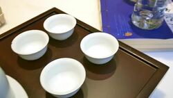 interior of modern tea room Stock Footage