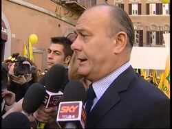 Farmers demonstrate outside parliament over bird flu Instructional Video