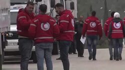 CLEAN : Aid heads for starving Syrian town Madaya News Clip