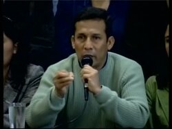 Presidential runner-up says human rights charges are political persecution News Clip