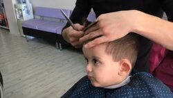 Haircut Stock Footage