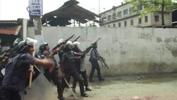 Police again clash with garment workers demanding better pay News Clip