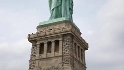 HD VDO : Statue of Liberty Stock Footage