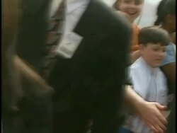 1997 Nickelodeon Kids' Choice Awards Arrivals Stock Footage