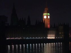 Earth Hour in London News Clip