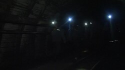 CLEAN : Ukrainian coal miners work to stave off electricity shortage News Clip