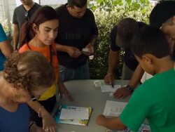 World Cup Sticker Albums Spark Fever For The Games Before Tournament Begins Stock Footage