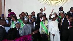 CLEAN : African leaders arrive for AU summit News Clip