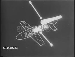 Hitler's Robot Bombs Strike London News Clip