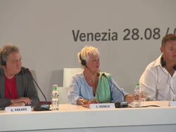 INTERVIEW - Judi Dench on being a Quaker and on forgiveness at 'Philomena' Press Conference on August 31, 2013 in Venice, Italy. (Footage by WireImage Video/Getty Images) Stock Footage