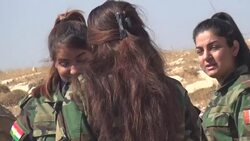 CLEAN : Iranian Kurds volunteer to fight IS in Iraq News Clip
